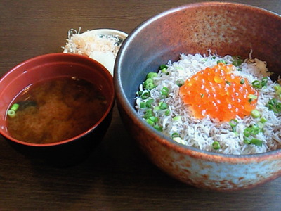 釜揚げしらす丼